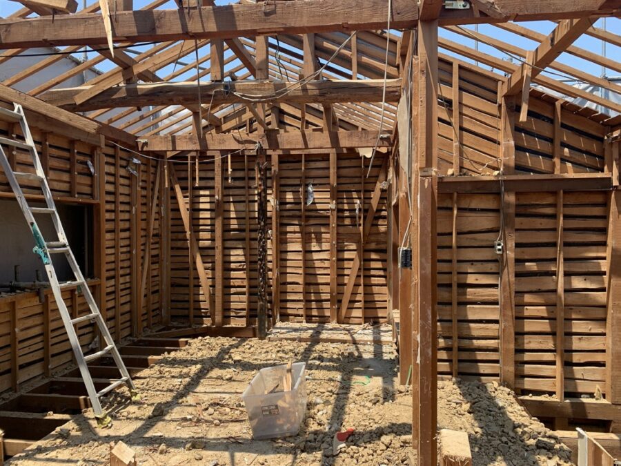 堺の木造住宅解体工事