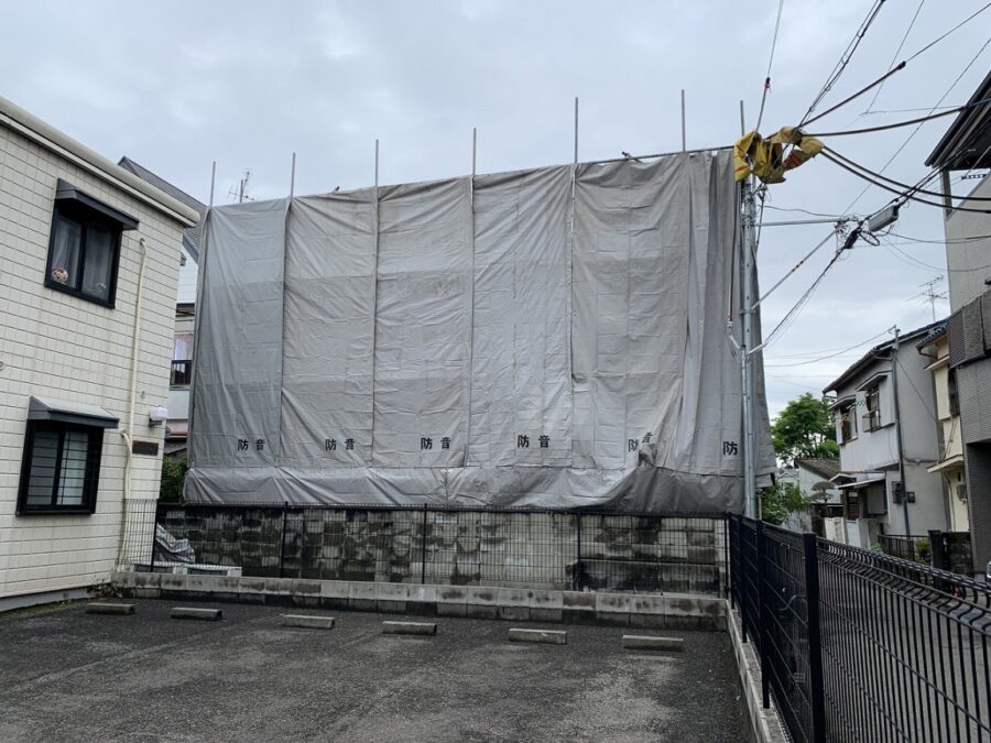 堺の木造住宅解体工事