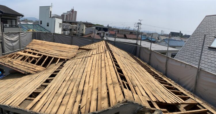 堺の木造住宅解体工事