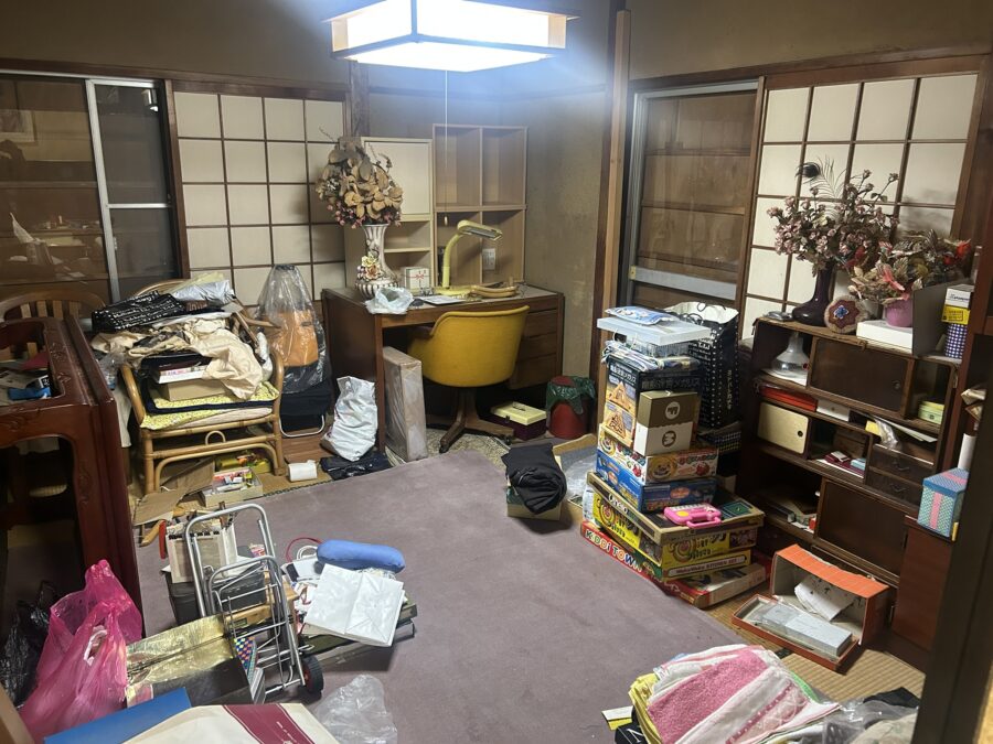 空き家：残置物整理